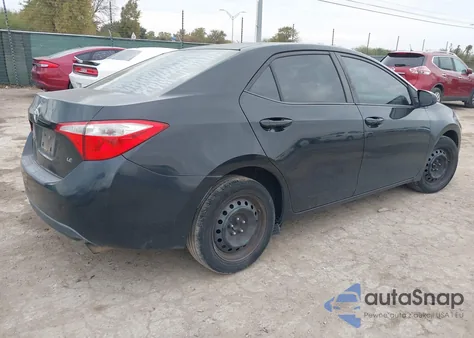 2014 Toyota Corolla Le z USA, uszkodzony, nr VIN 2T1BURHE0EC110237